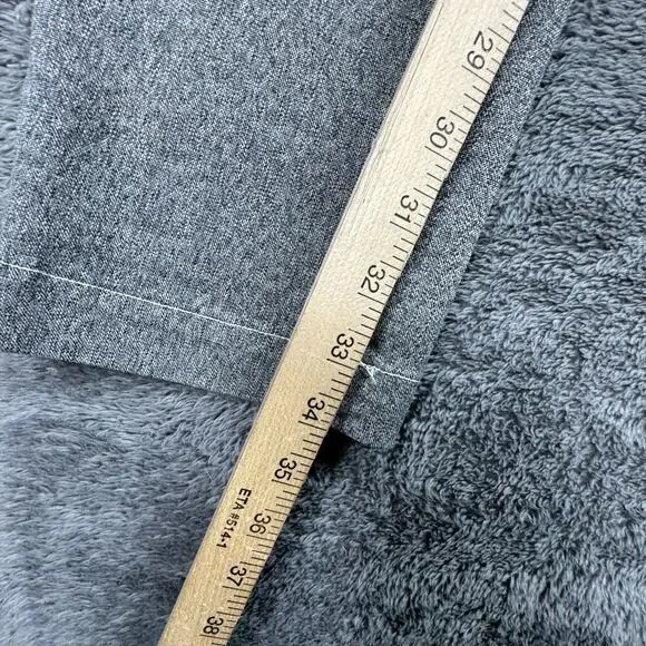 Mason's Men's Trousers Dress Pants Slim Fit 32x34 Gray Patterned Cotton Blend - Picture 9 of 12